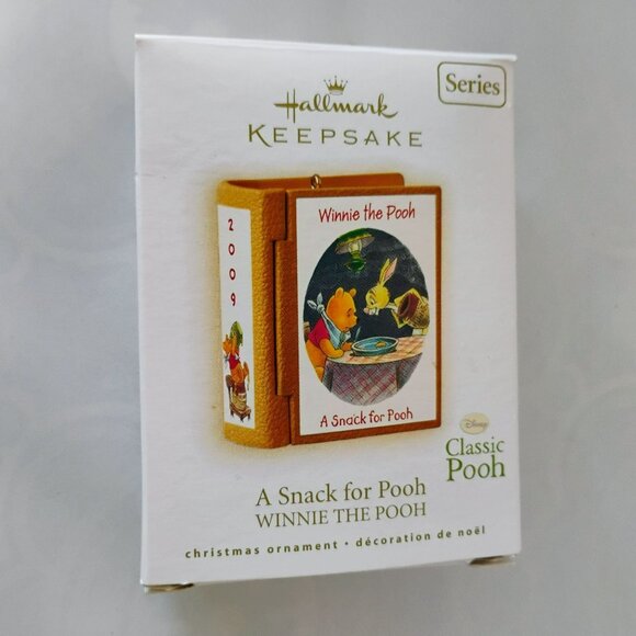 Hallmark Keepsake Ornament, A Snack For Pooh, Winnie The Pooh, 2009 Collectible - Picture 1 of 3